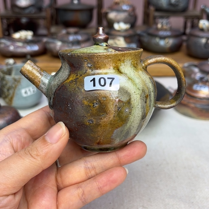 壶裸柴烧陶瓷茶具