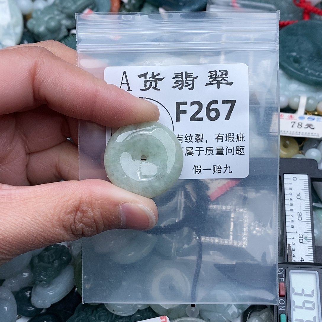 翡翠吊坠(赠链)未镶嵌