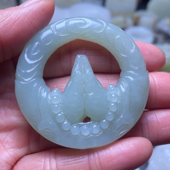 和田玉挂件未镶嵌