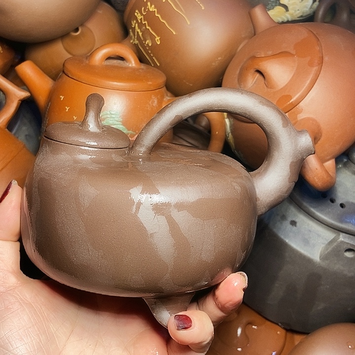 全手工制作宜兴紫砂壶