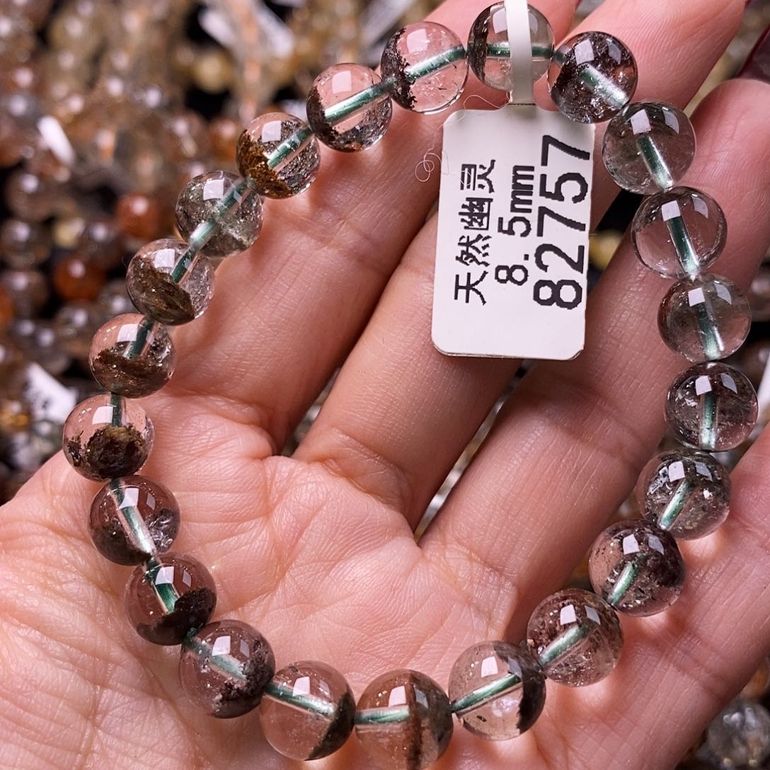 水晶手链未镶嵌我