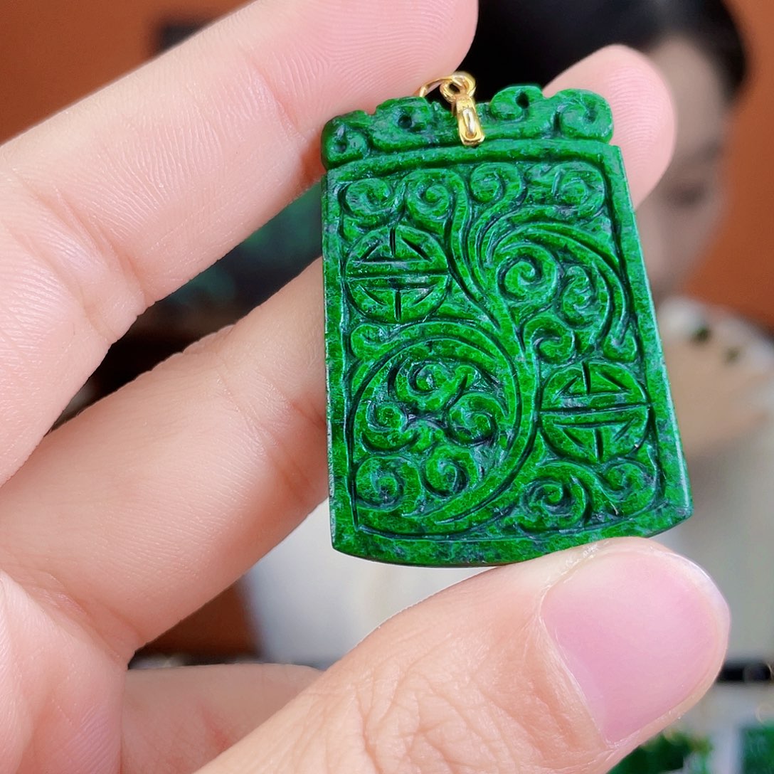 翡翠未镶嵌耳饰饰品