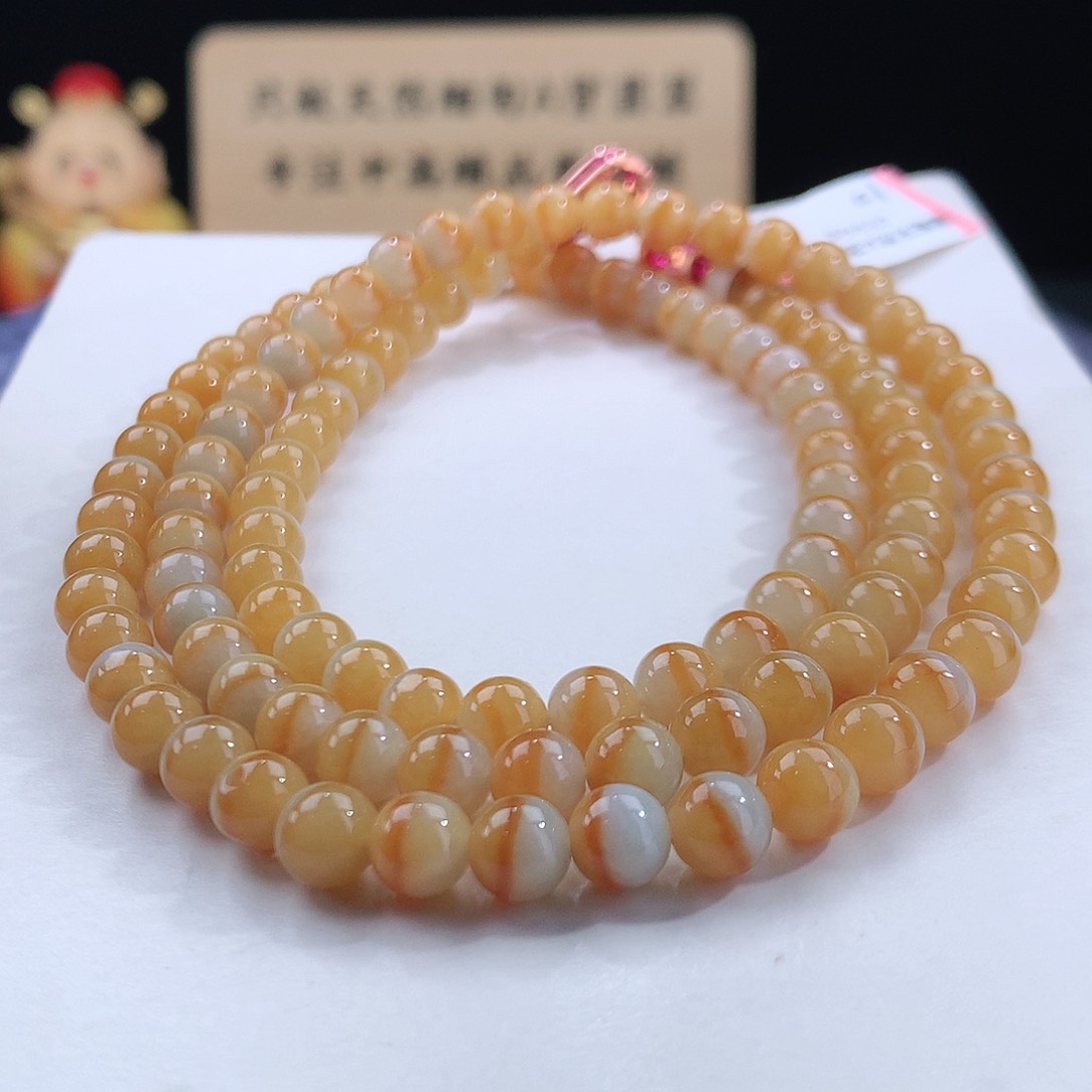 翡翠手链未镶嵌卡6