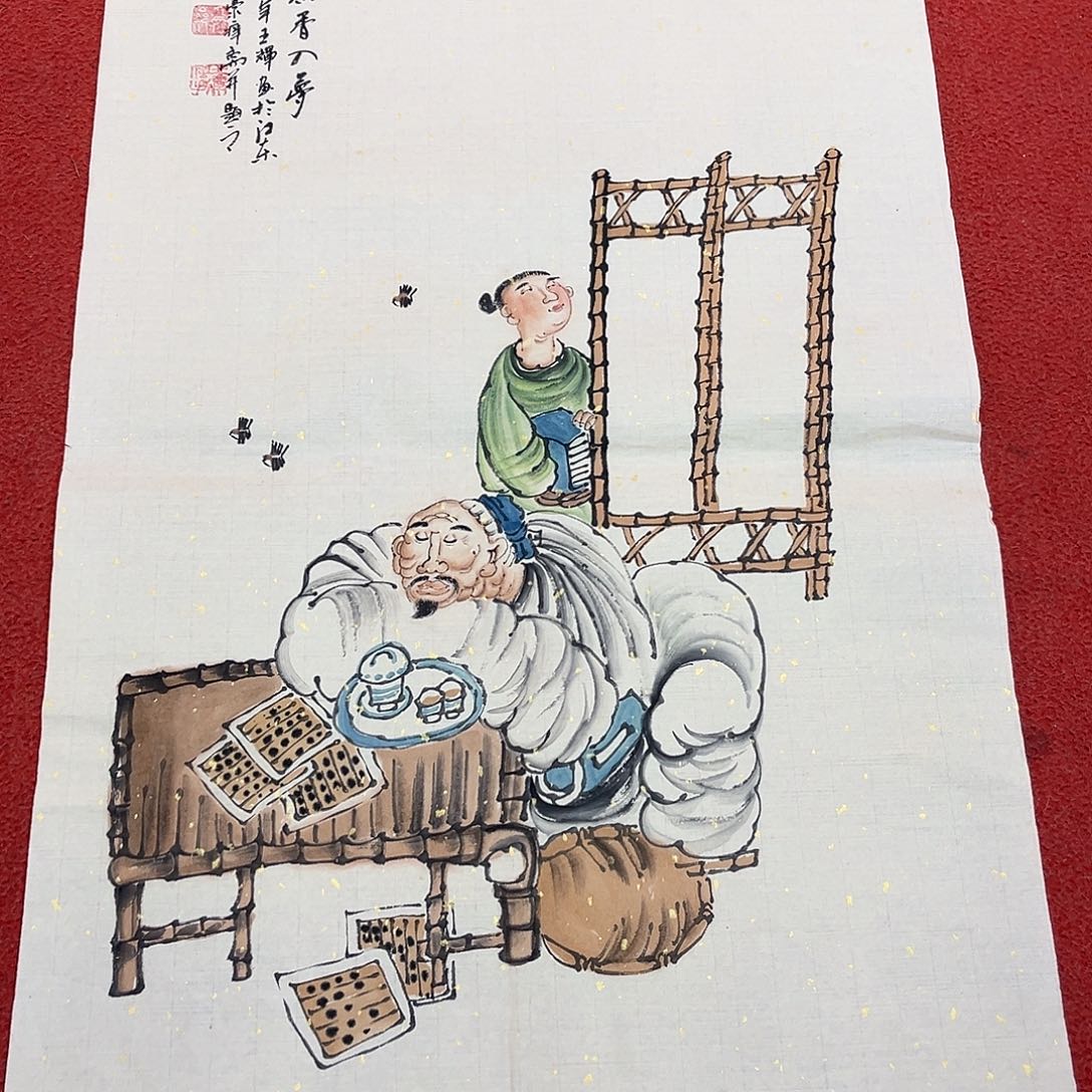 国画手绘国画作品