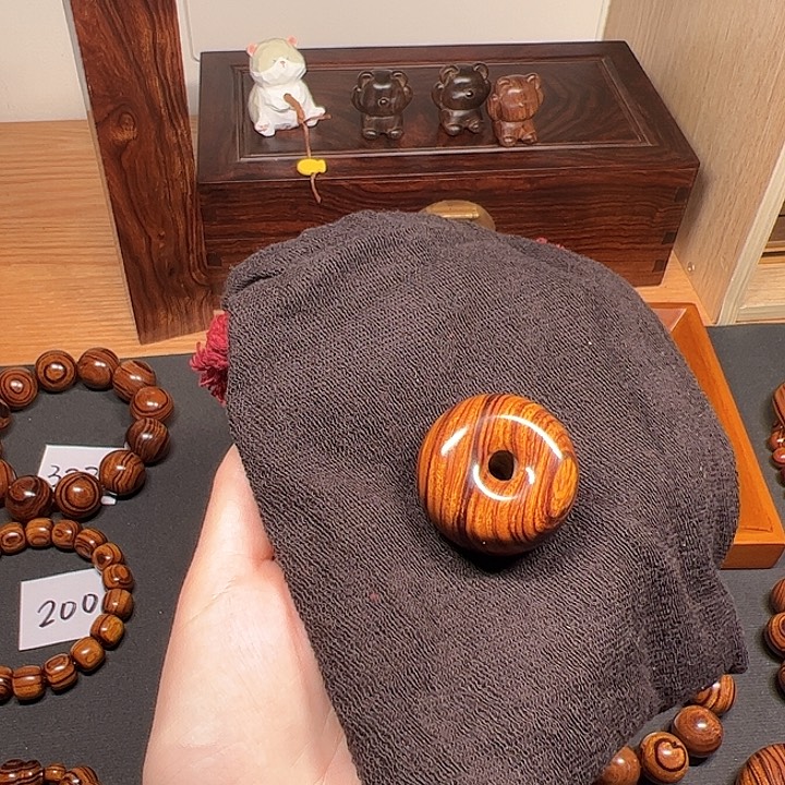金***制沙漠铁木平安扣精品