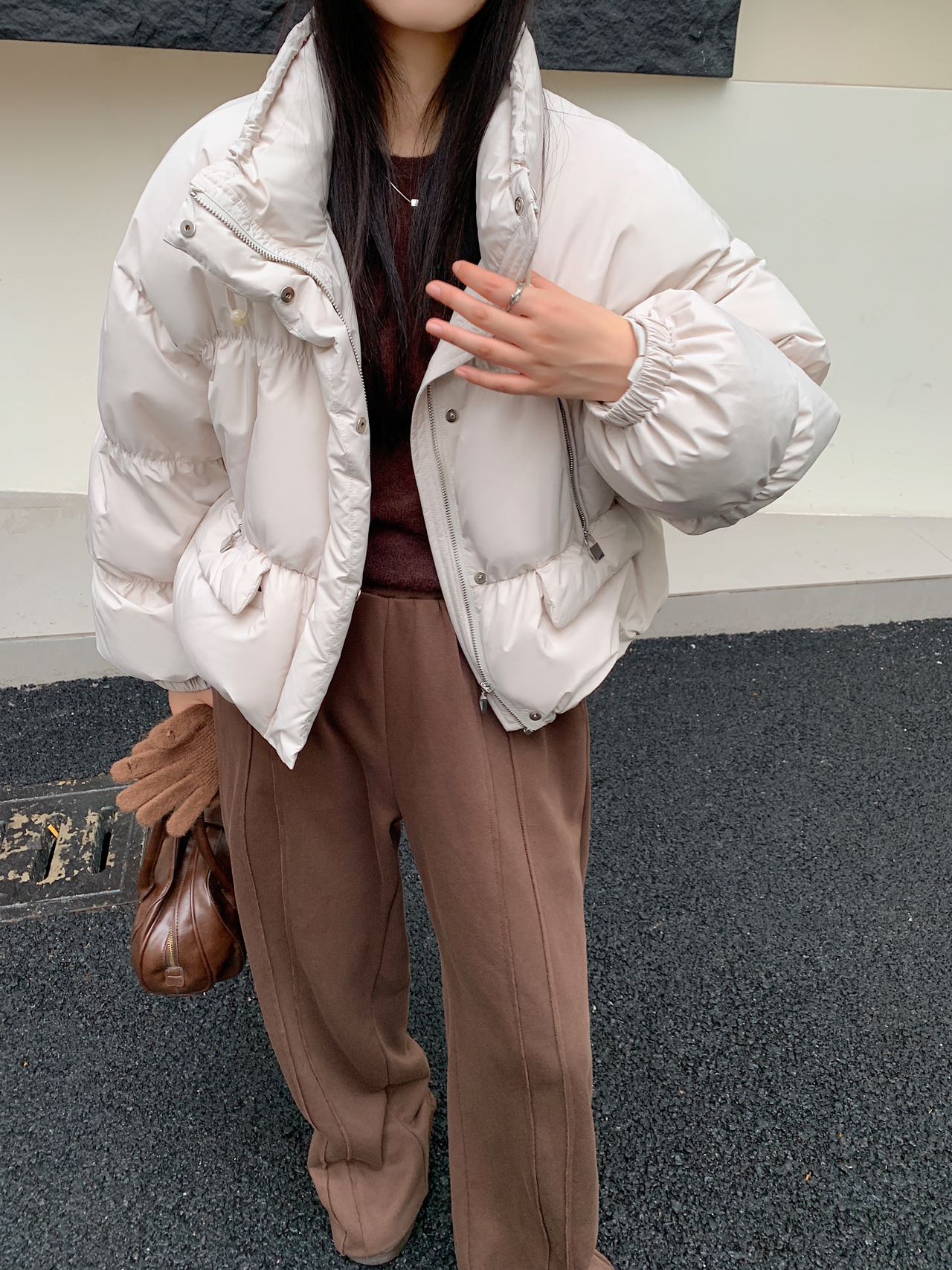集合99-119-159立领休闲短款连帽见外包装ins女韩版优等品