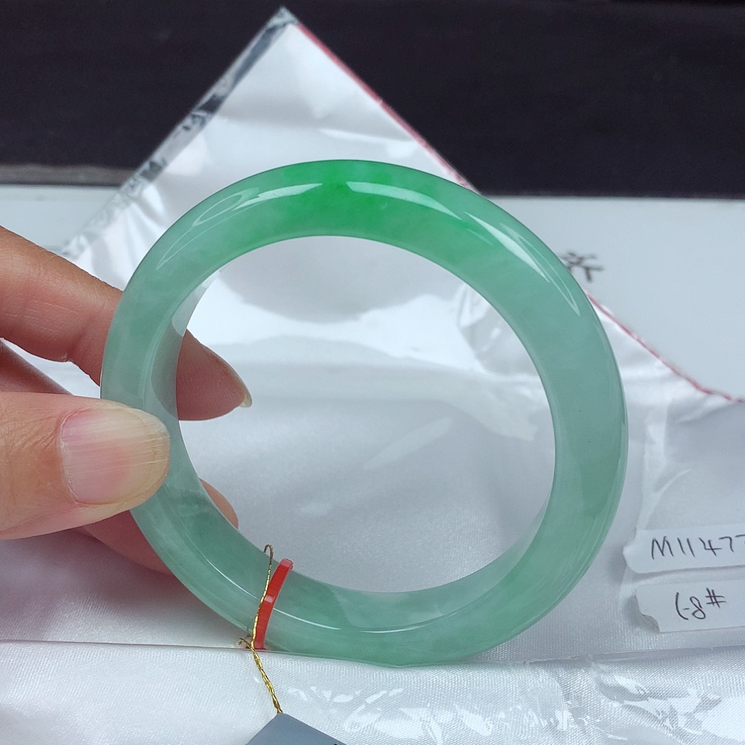 未镶嵌手镯翡翠58圈4732