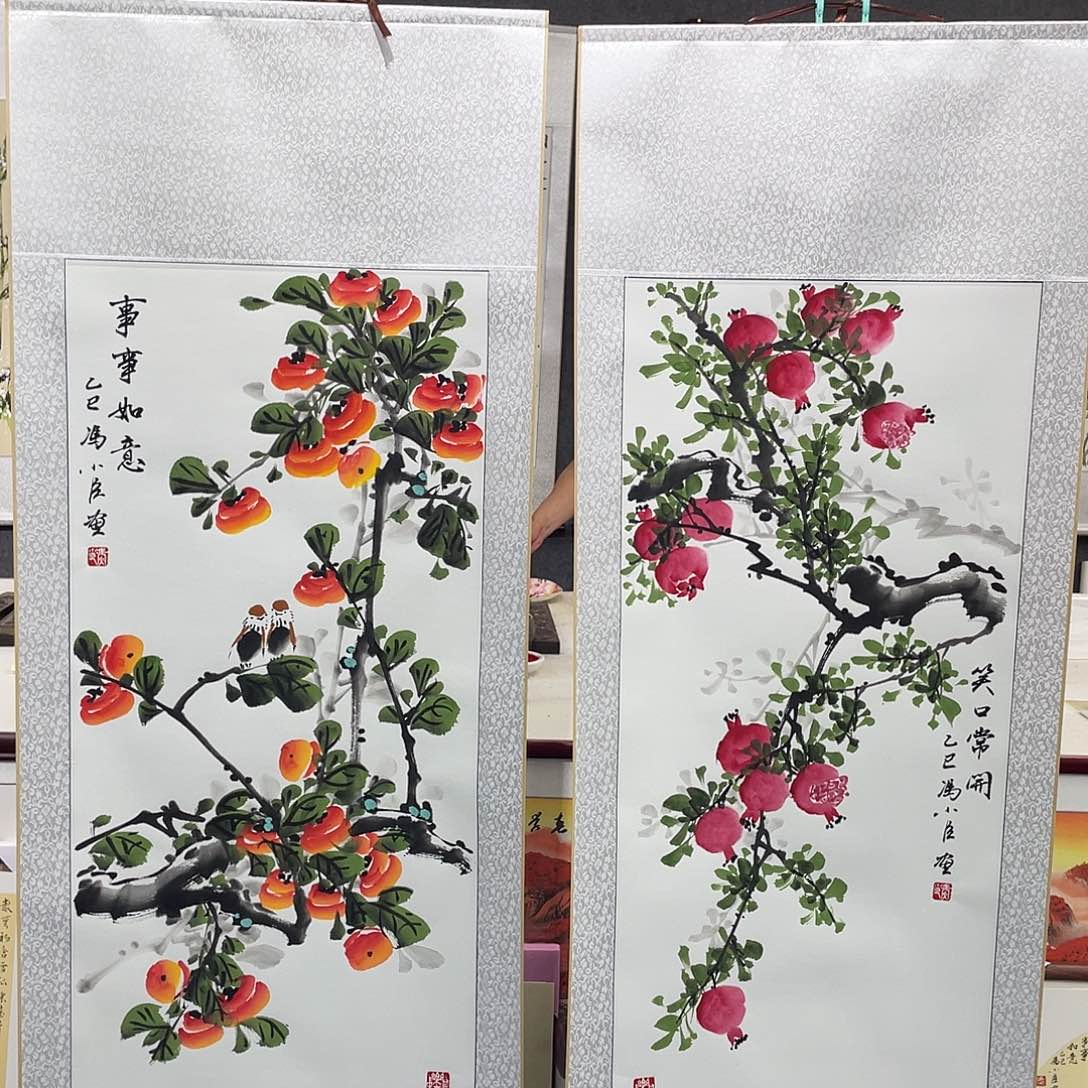 国画手写手绘书画作品欣赏