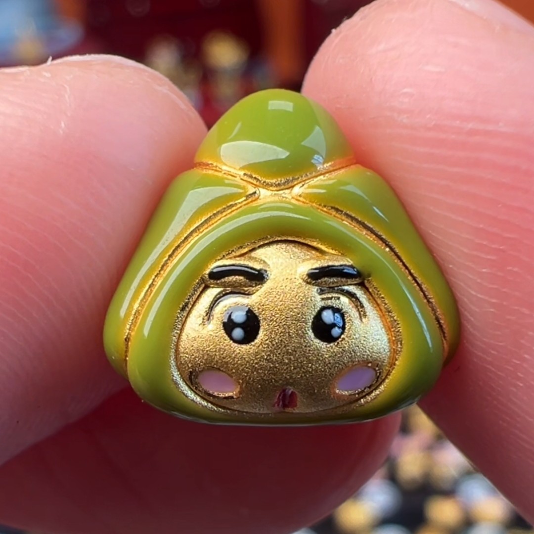 足金999黄金蜡笔小新 粽子小新