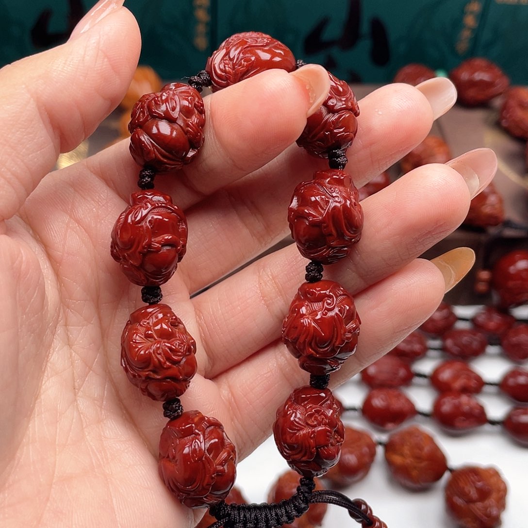 橄榄核手串T*?财神手串
