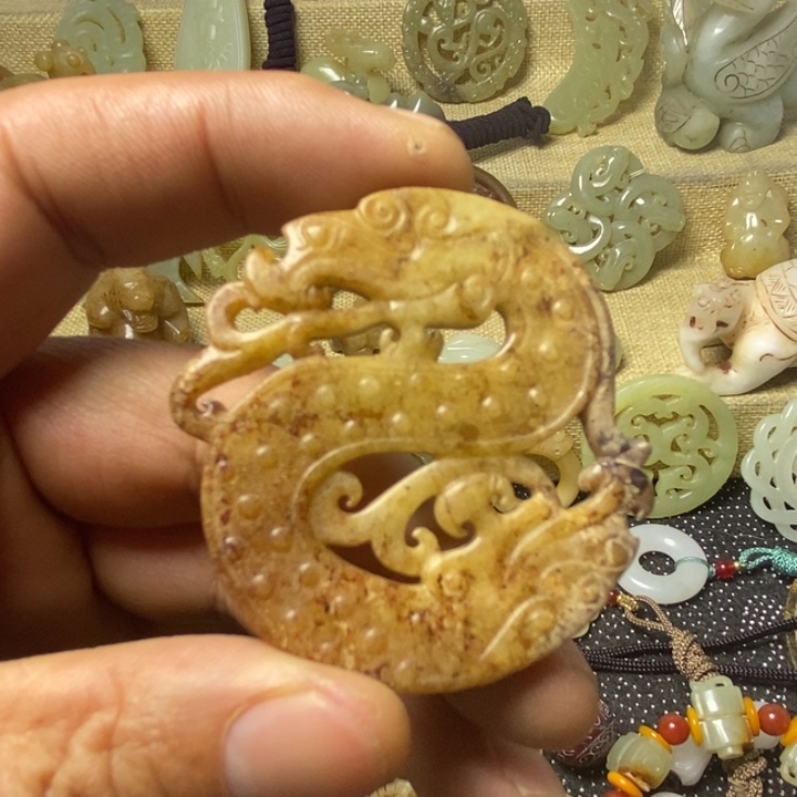 和田玉挂件未镶嵌