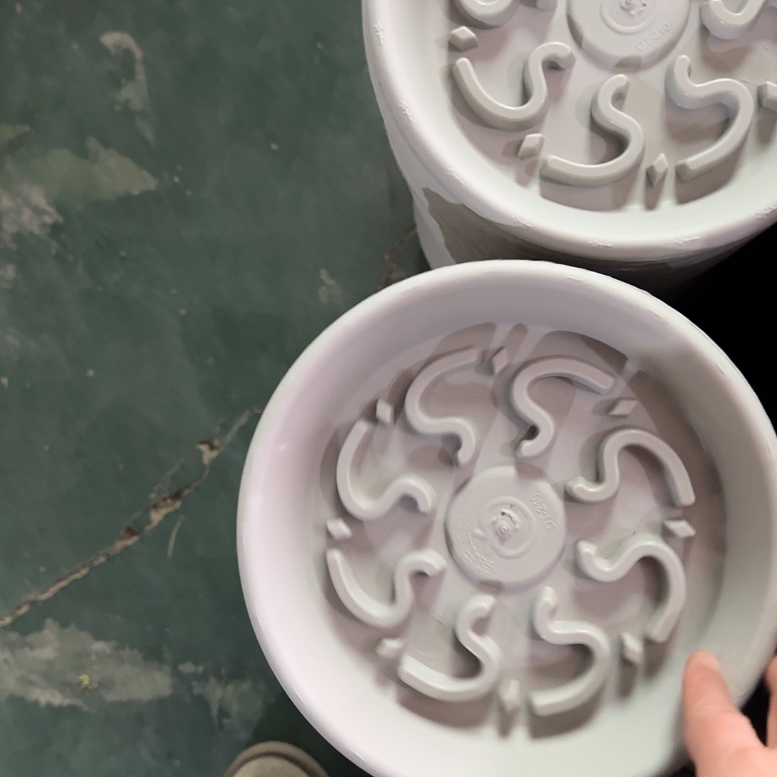 树脂托盘210灰白10个