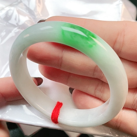 未镶嵌手镯翡翠正圈2490