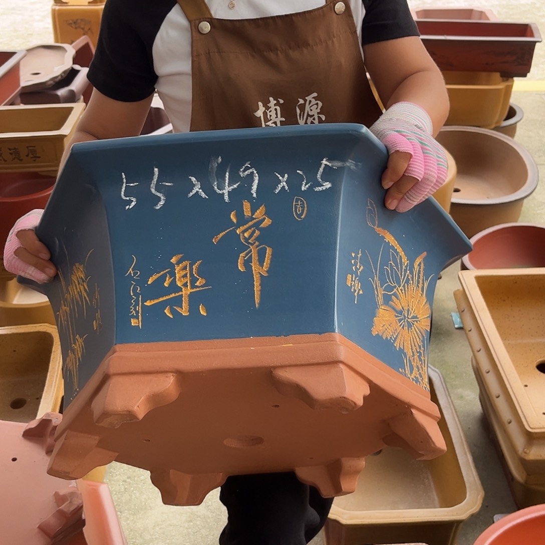 紫砂花盆盆景艺术