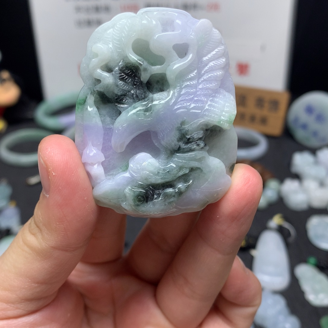 翡翠未镶嵌挂件发一件/买断