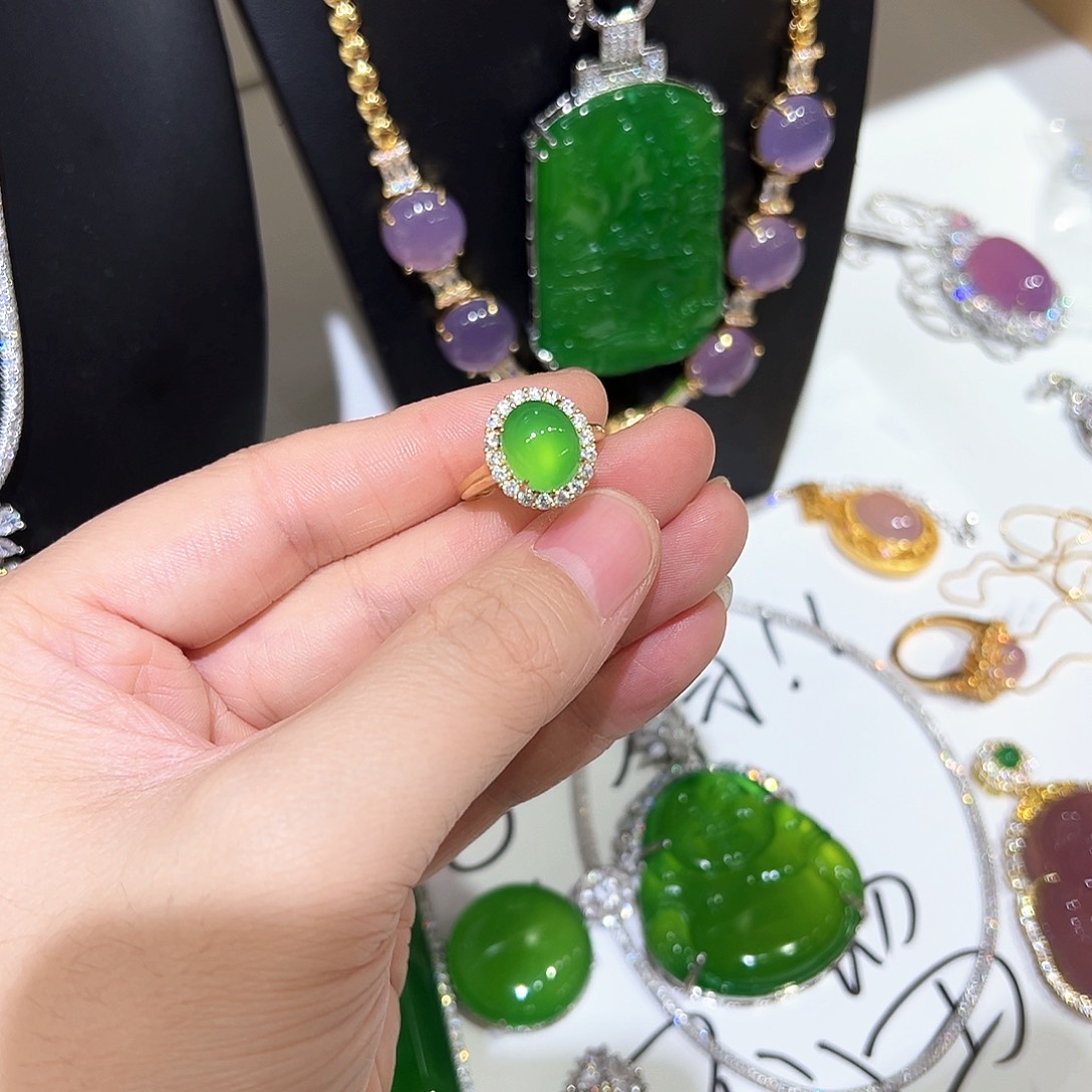 玛瑙/玉髓套链未镶嵌