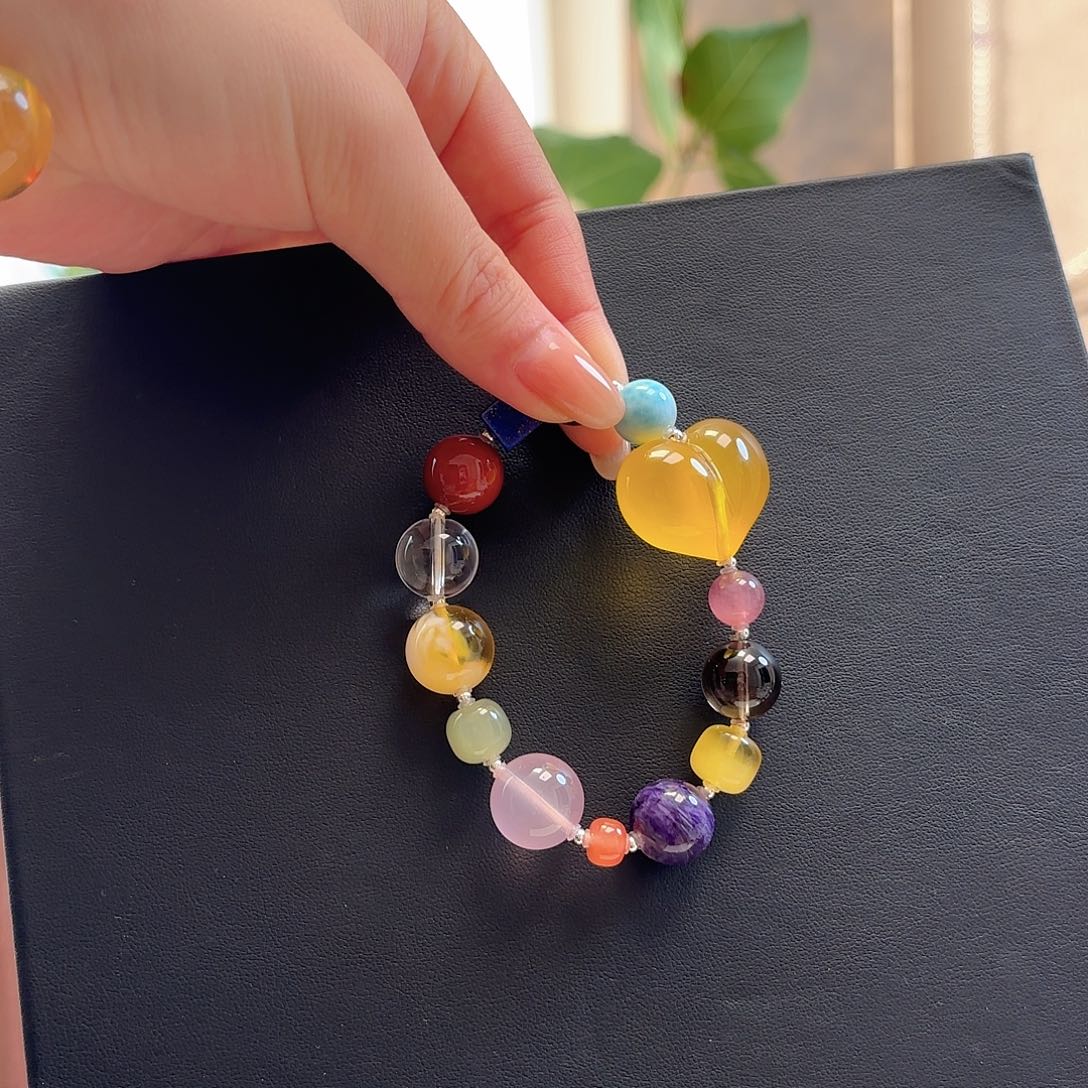 玛****手链水晶银S925镶嵌设计款