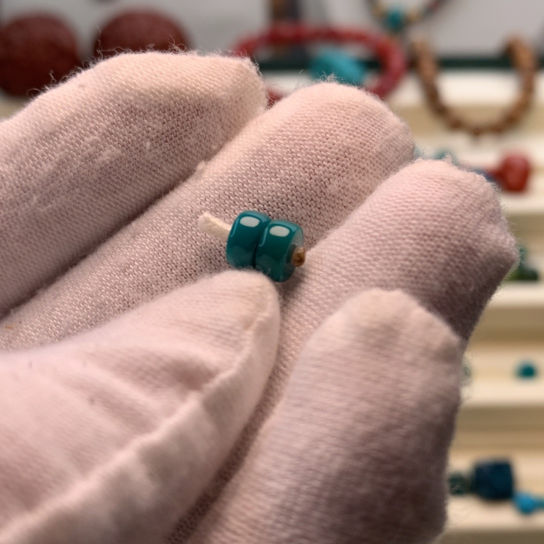 吉***」绿松石未镶嵌珠宝奇石