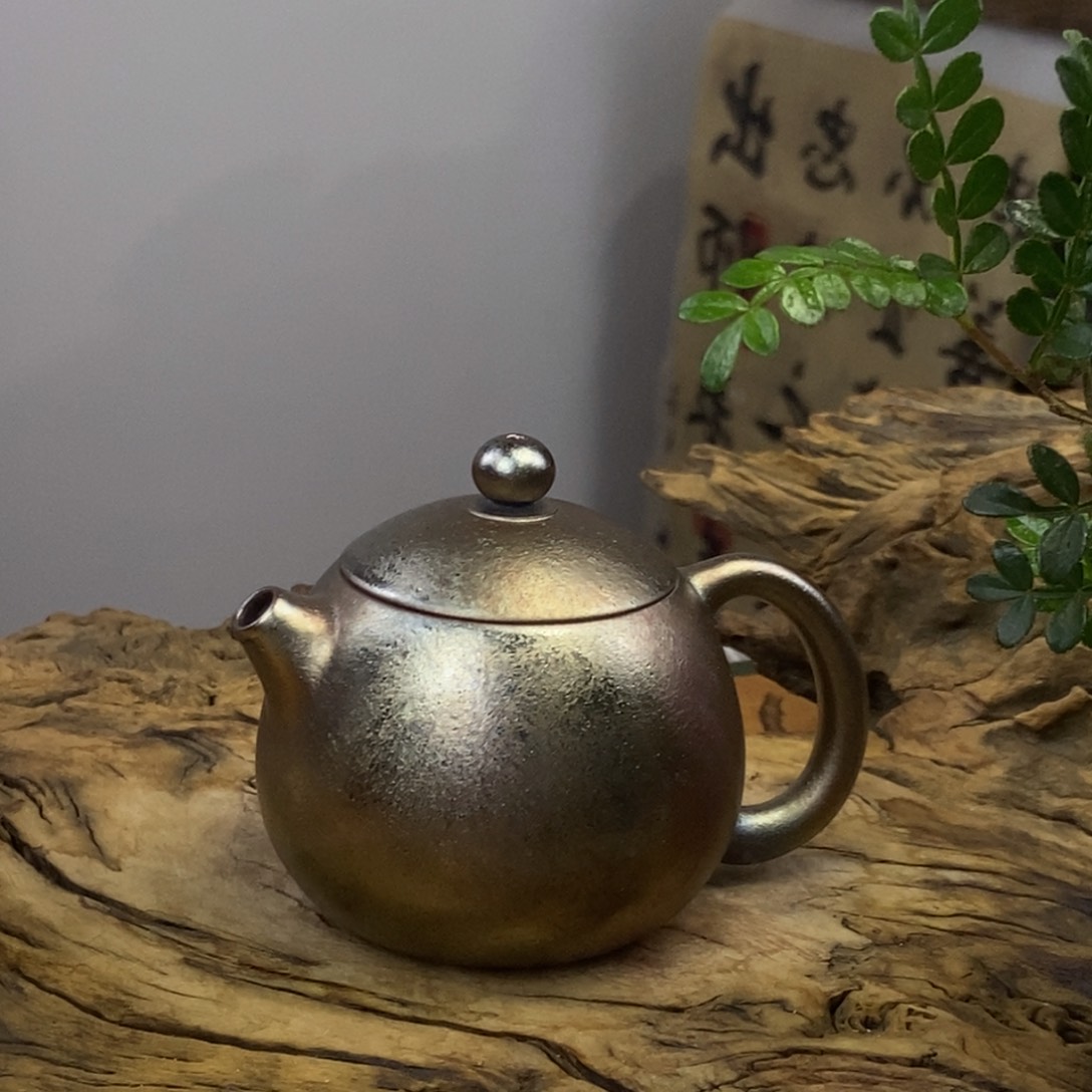 建水紫陶柴烧茶具