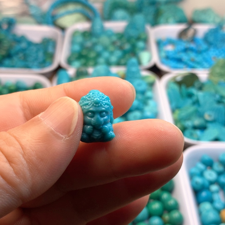 未镶嵌绿松石挂件