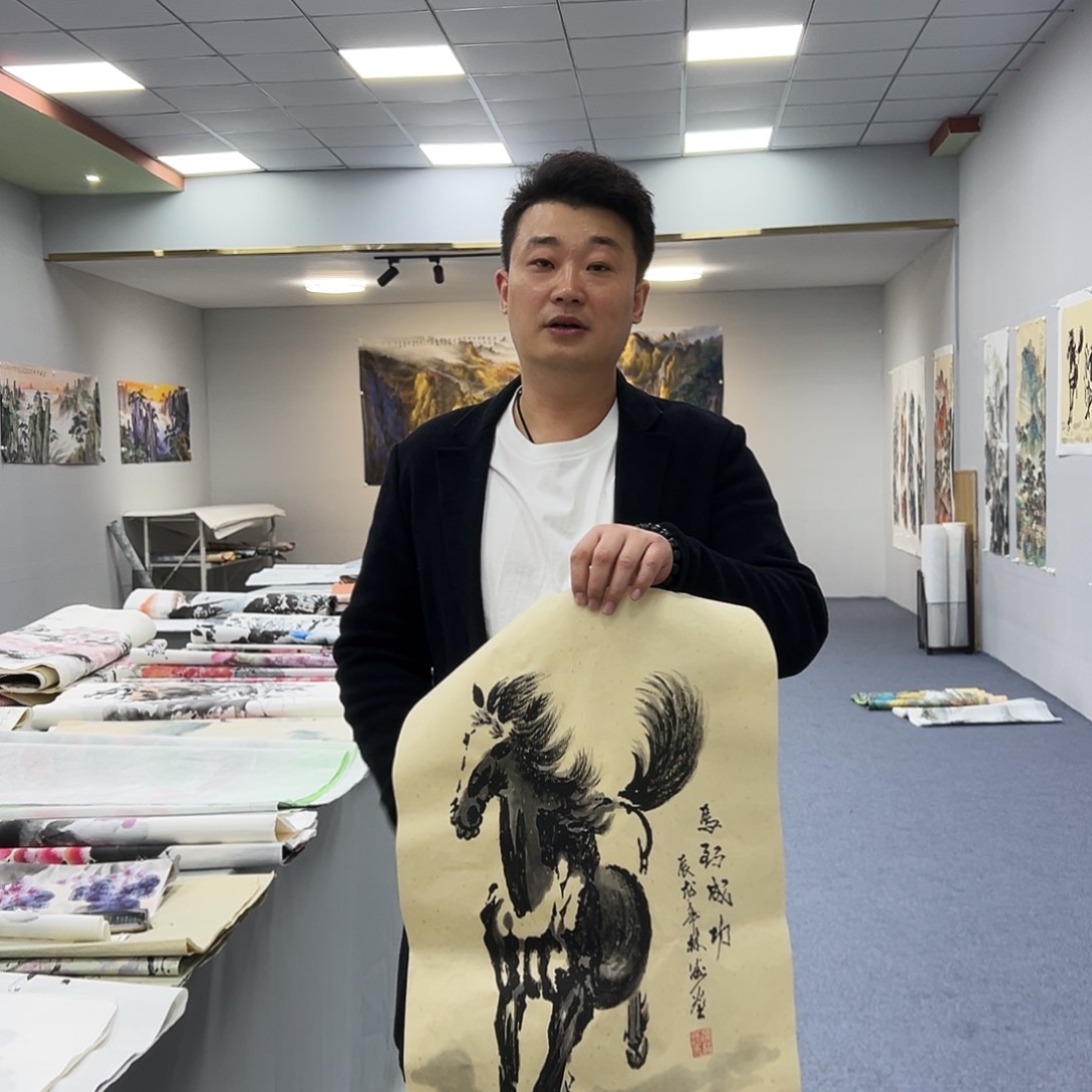 国画国画作品宣纸纯手绘