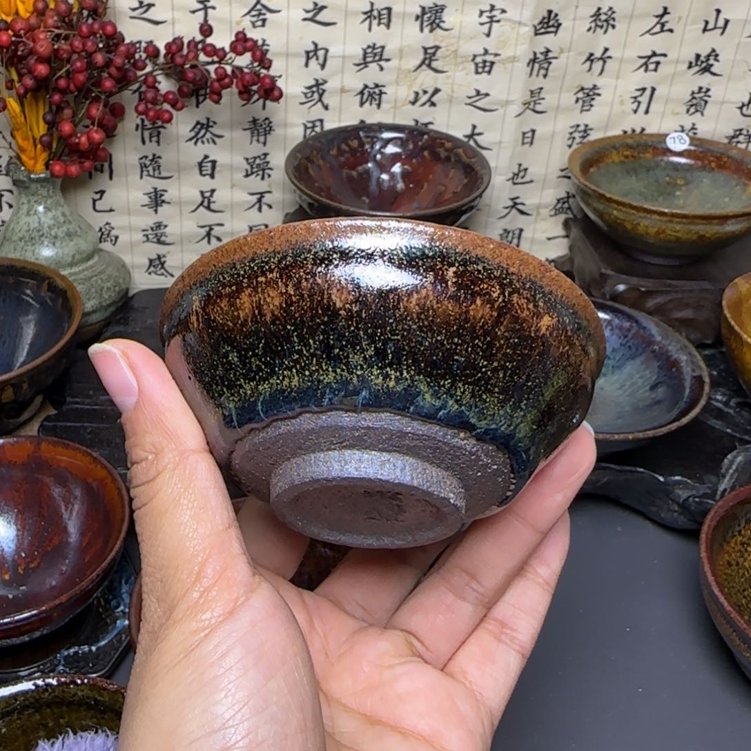 茶盏93璞韵潭龙窑柴烧