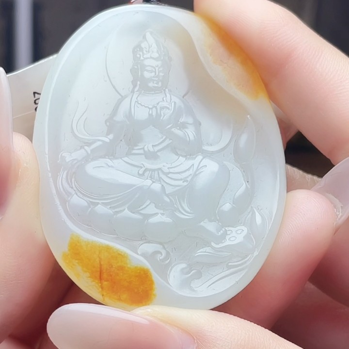 和田玉玉石挂件T1214拍一发一