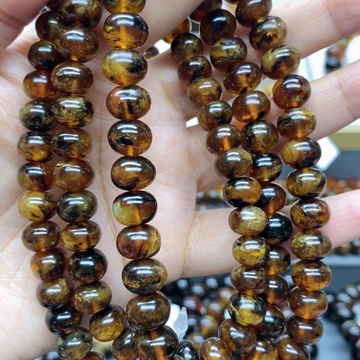 琥珀颈饰未镶嵌琥珀9