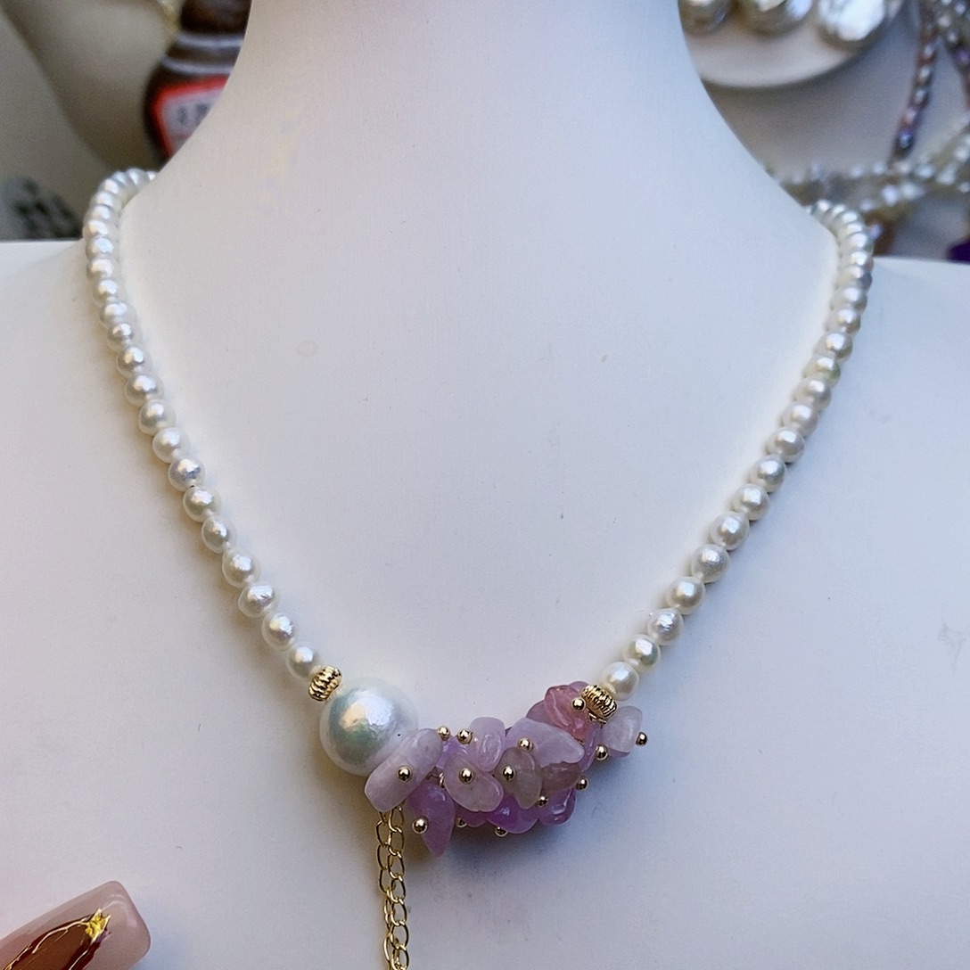 淡水珍珠颈饰未镶嵌