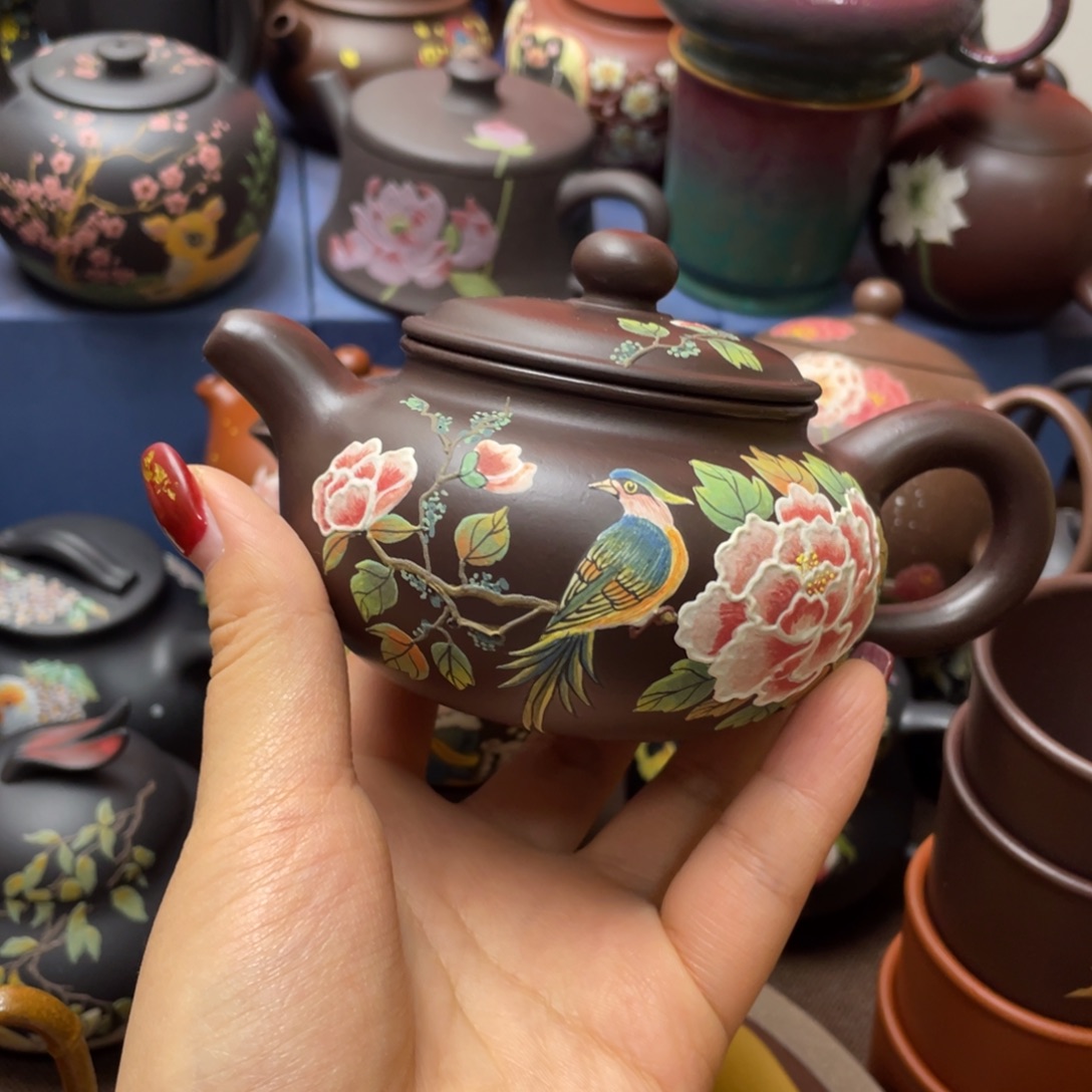 茶杯红泥紫砂主人杯200cc