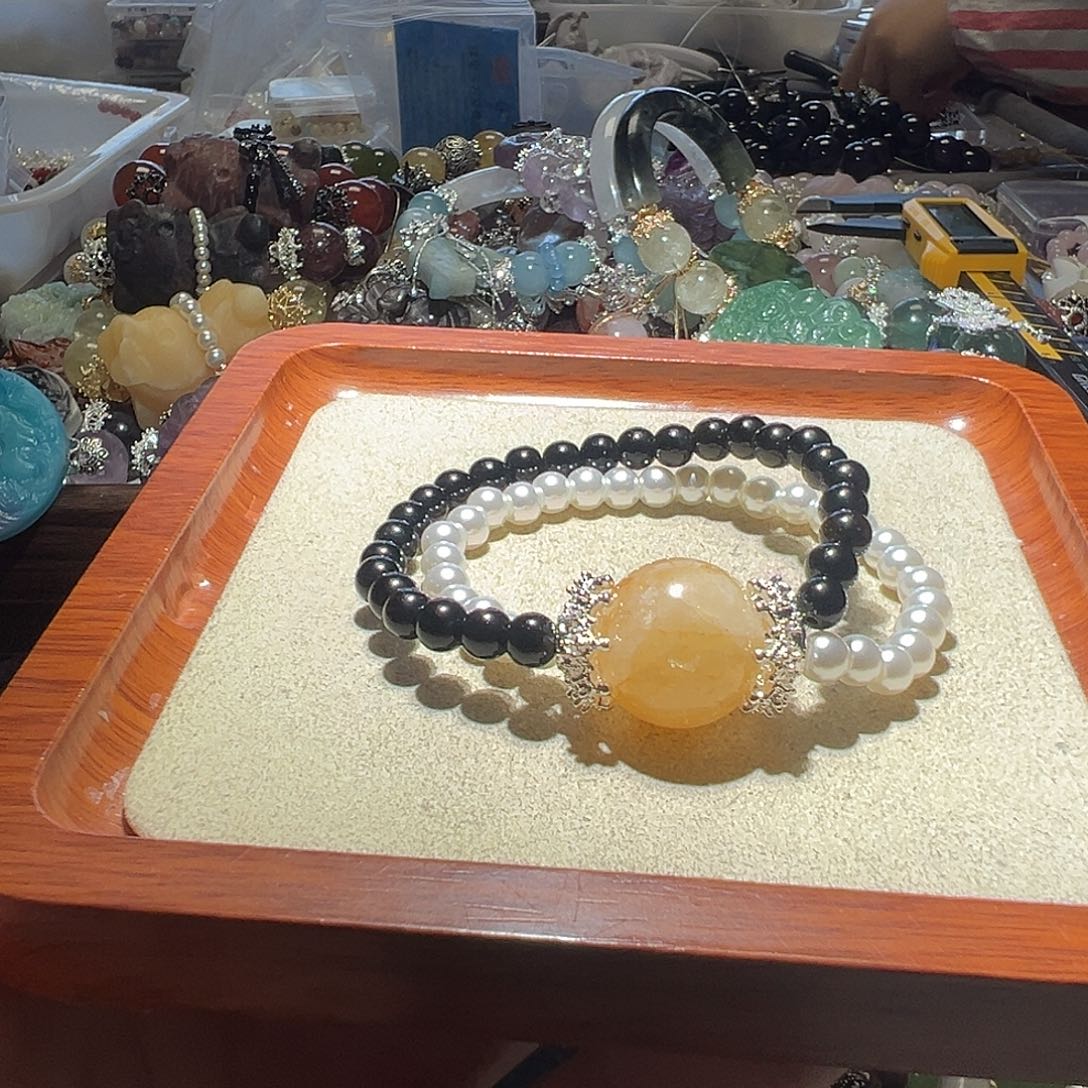 水晶手链未镶嵌水晶手链