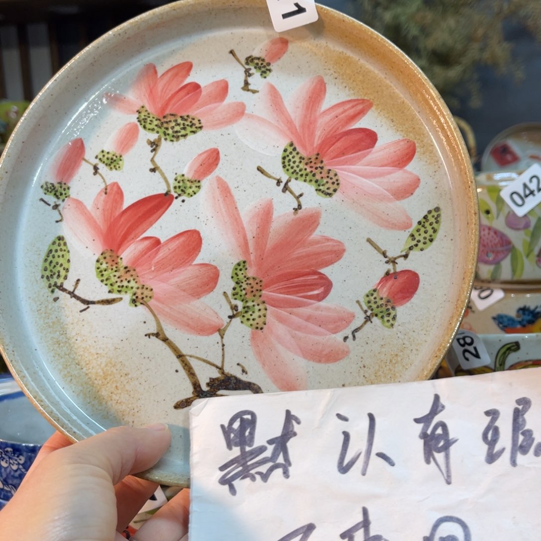 杯素浅陶瓷手工手绘