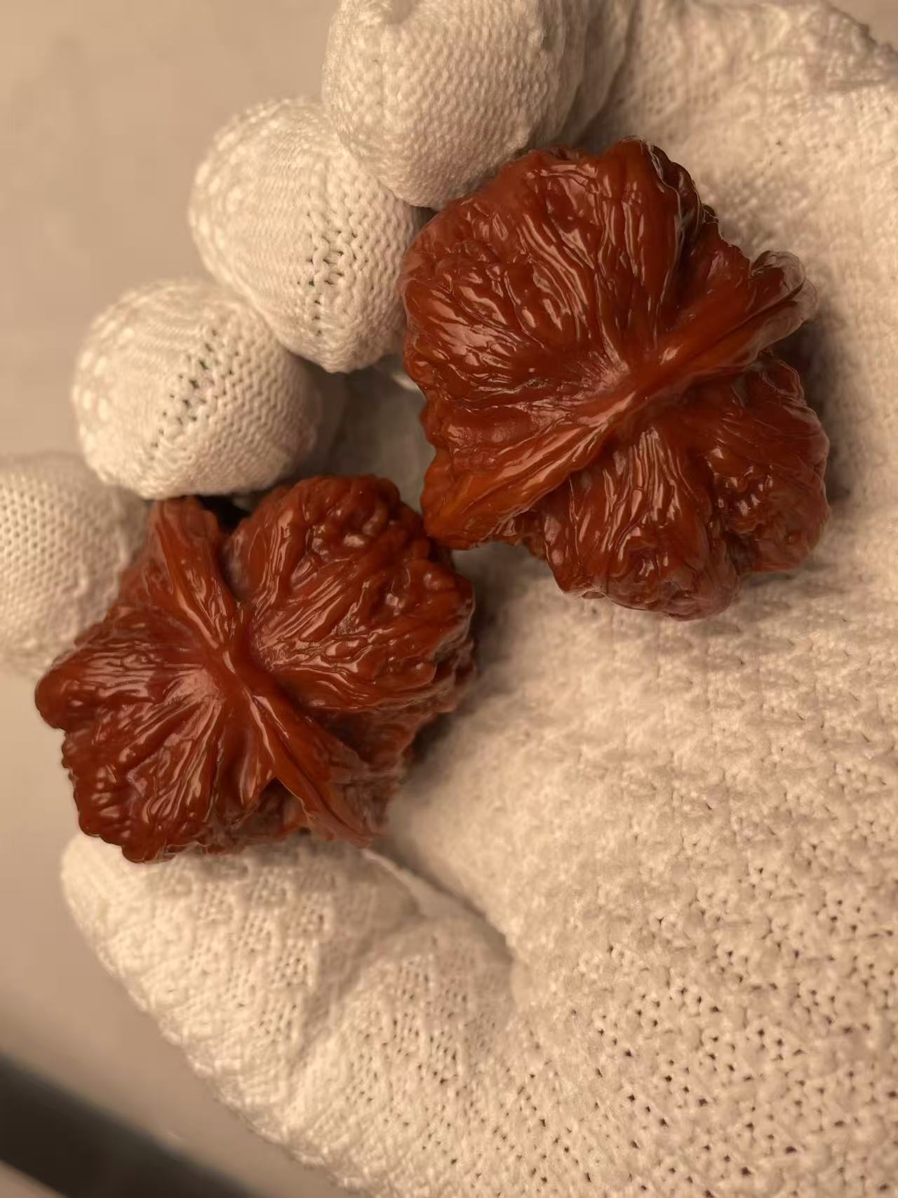 文玩核桃手把件四座楼狮子头手玩官帽盘玩精品核桃精品