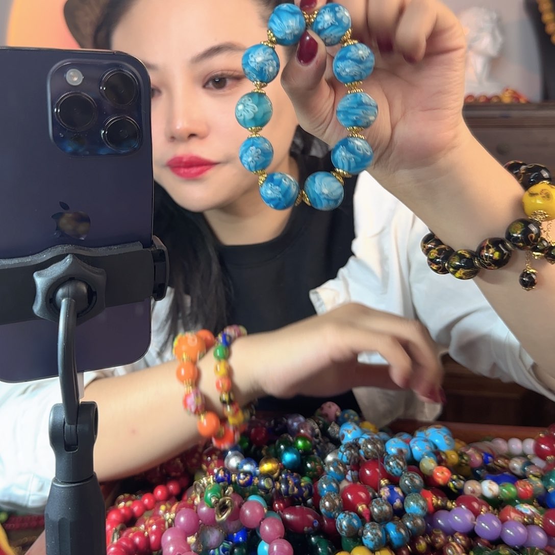 玻璃颈饰老琉璃我爱你我爱你我爱你