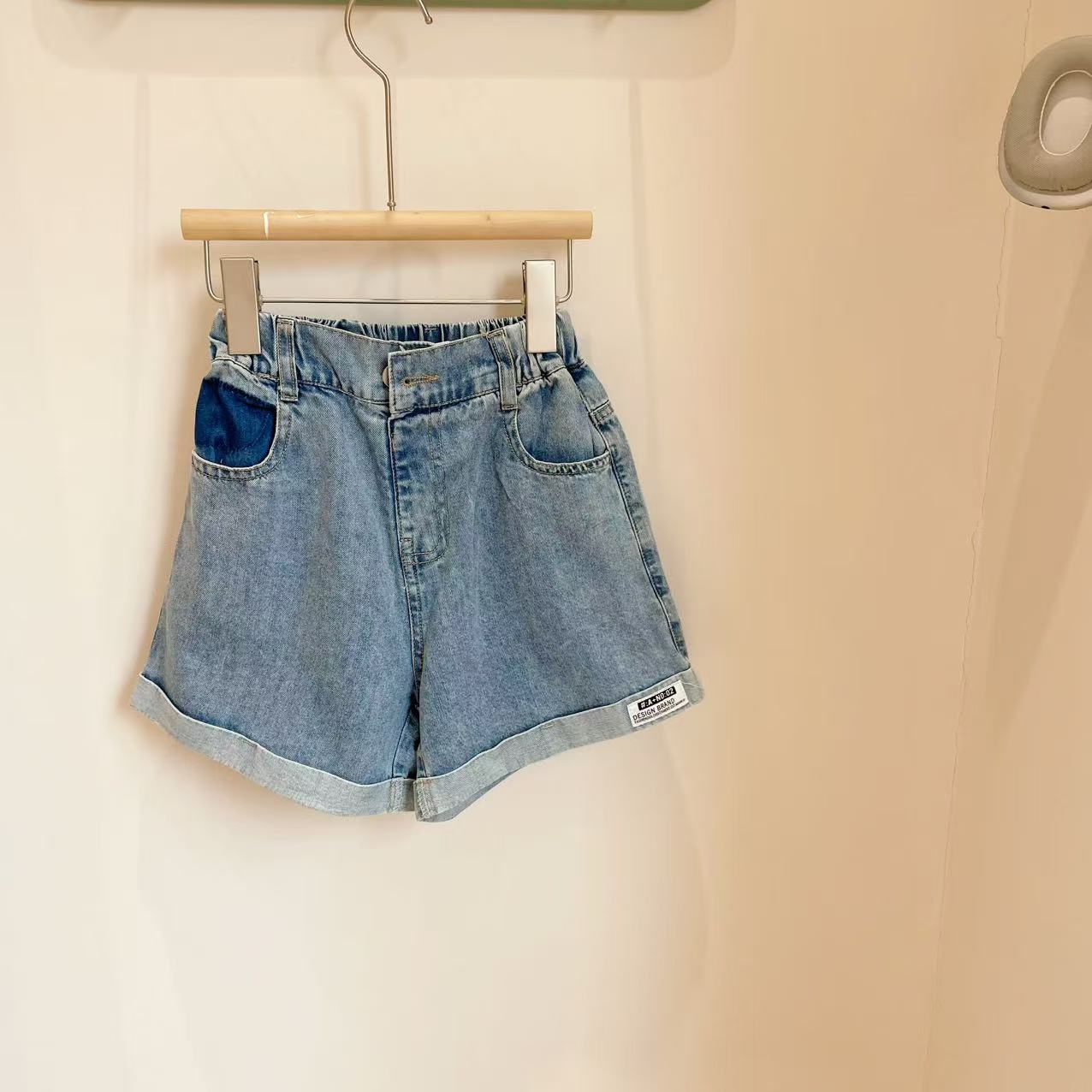 T302 女童 儿童 夏季 短裤 牛仔短裤 沙滩裤