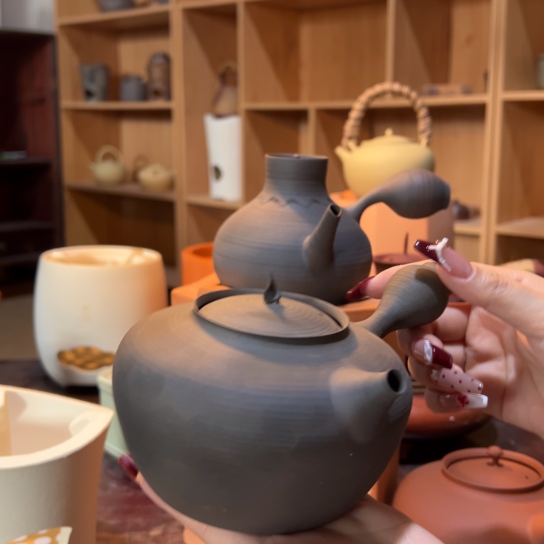 嘻****陶柴烧侧把壶500cc1111