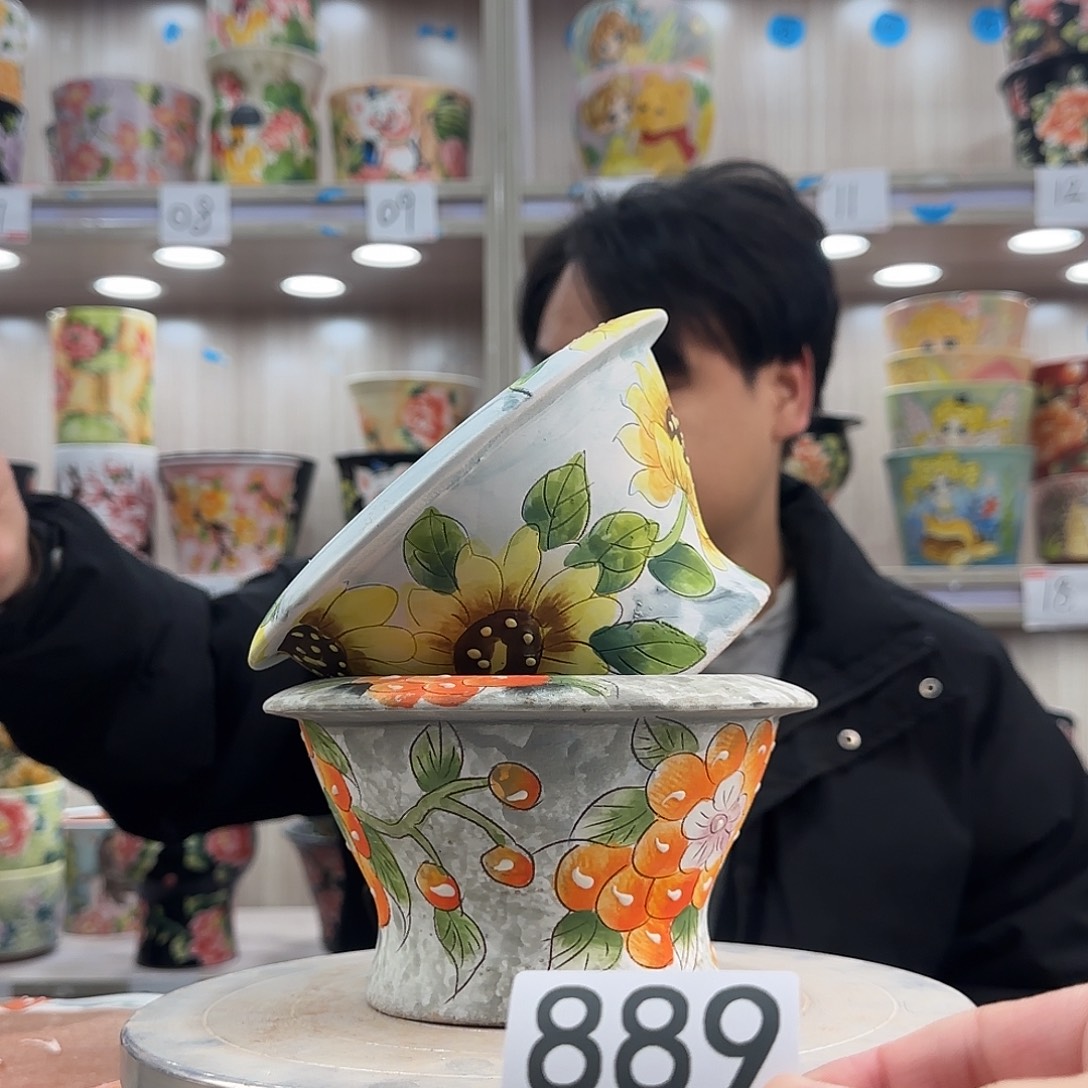 花盆紫砂瑕疵瑕疵889