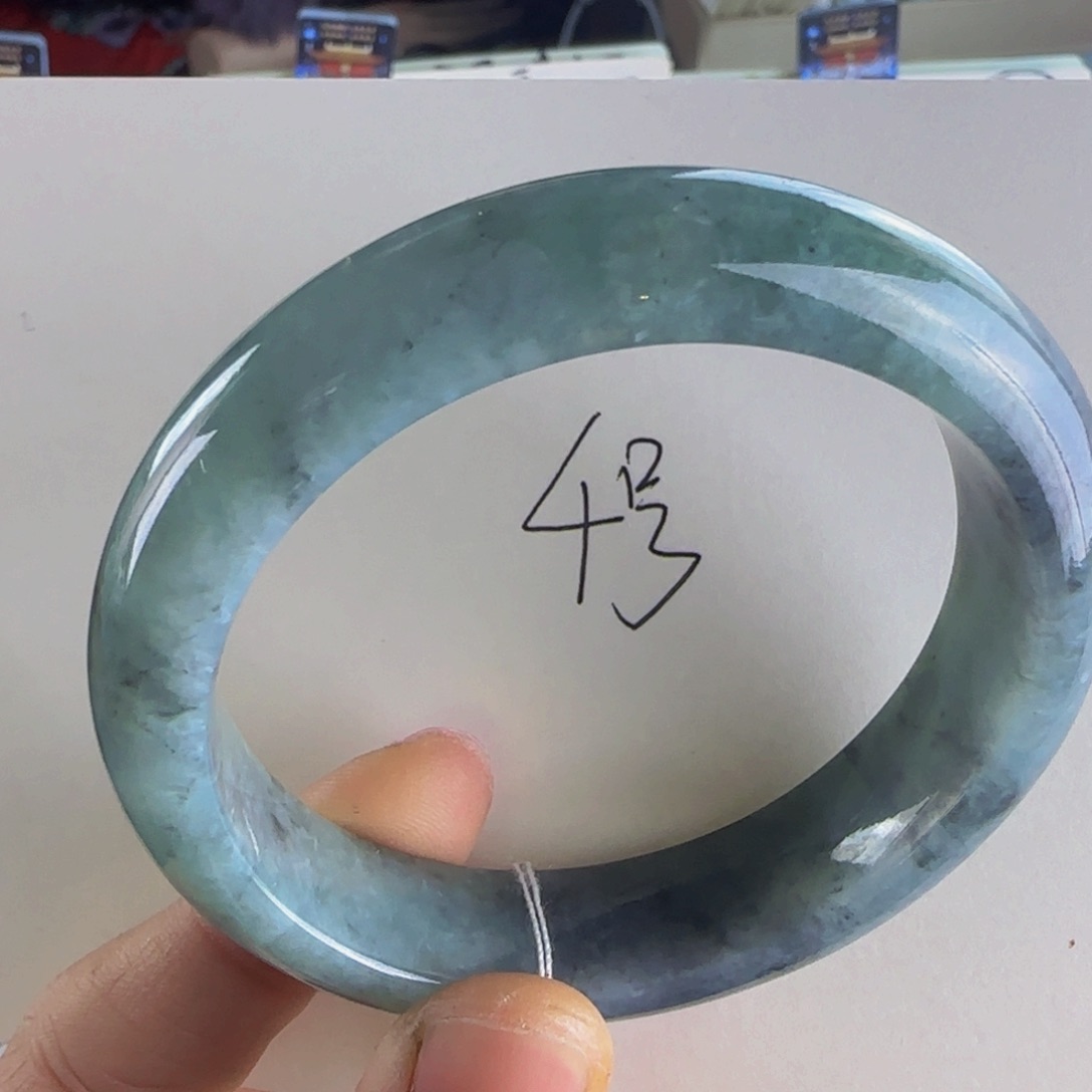 翡翠手镯未镶嵌老坑55