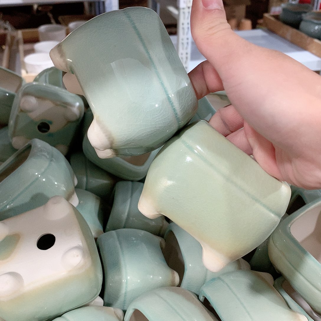 陶瓷陶瓷多肉花盆特价