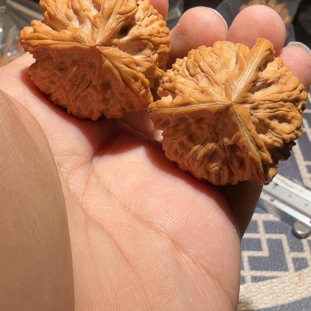 文玩核桃把件一*橙御龙