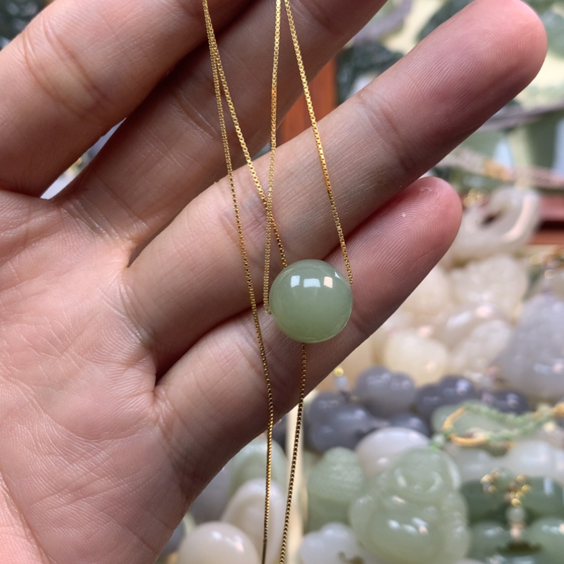 【闪购商品】和田玉颈饰未镶嵌