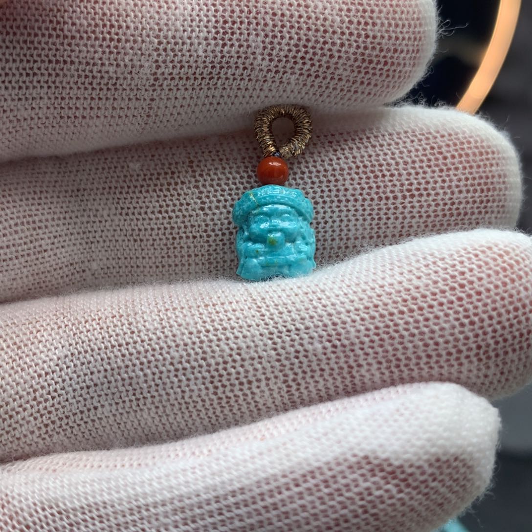 绿松石挂件未镶嵌