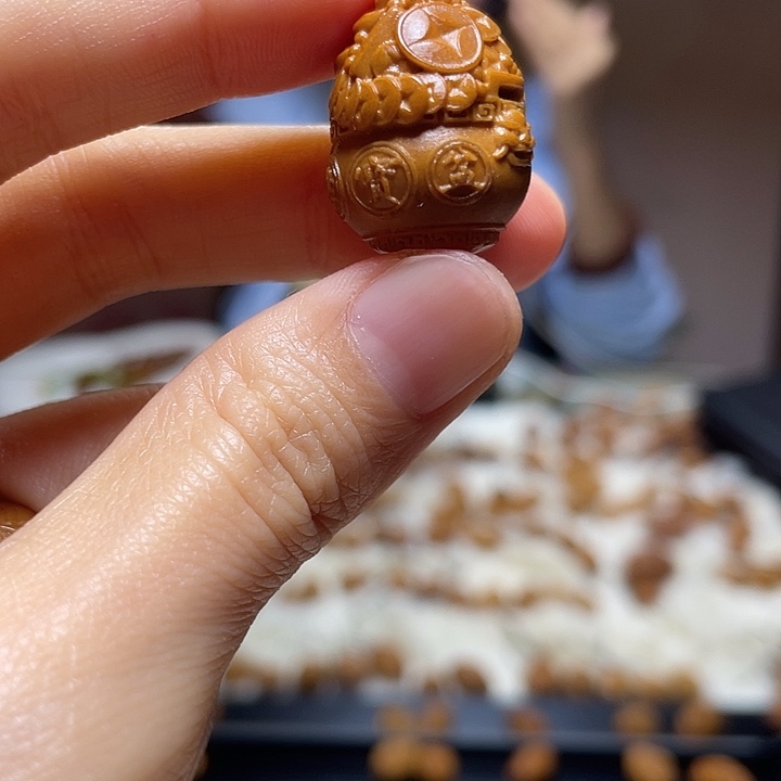橄榄核手串/手链聚宝盆