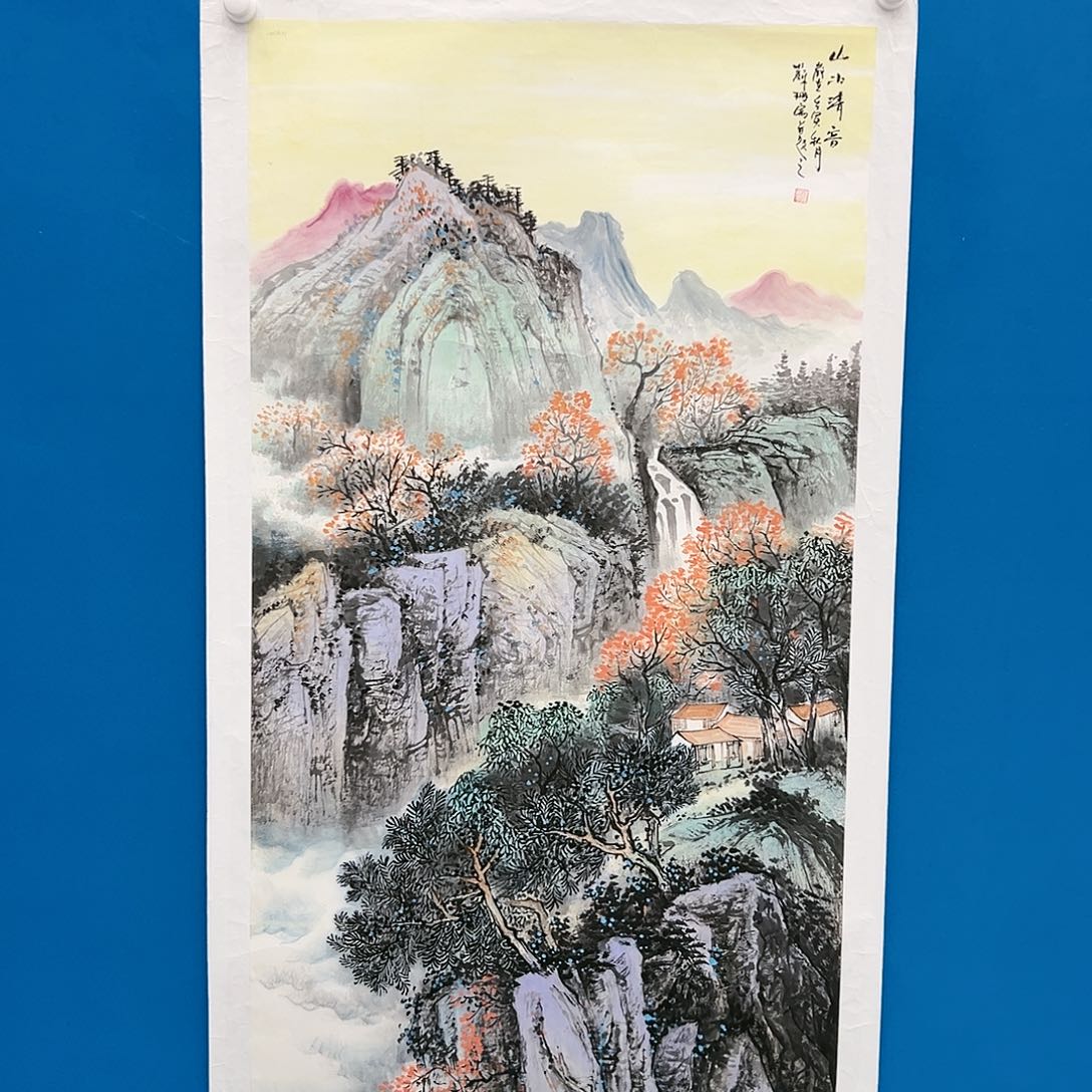 国画苏珊展览原作