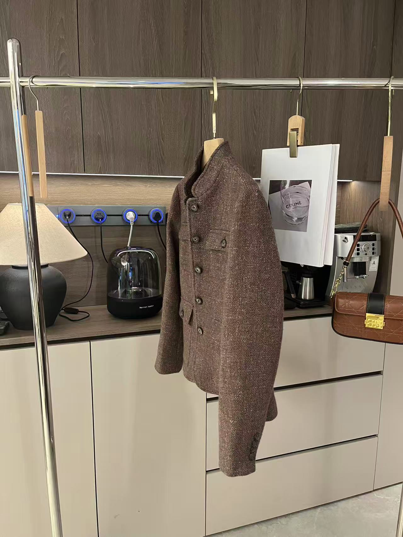 L大衣 休闲女士经典款老钱风新款西装百搭休闲