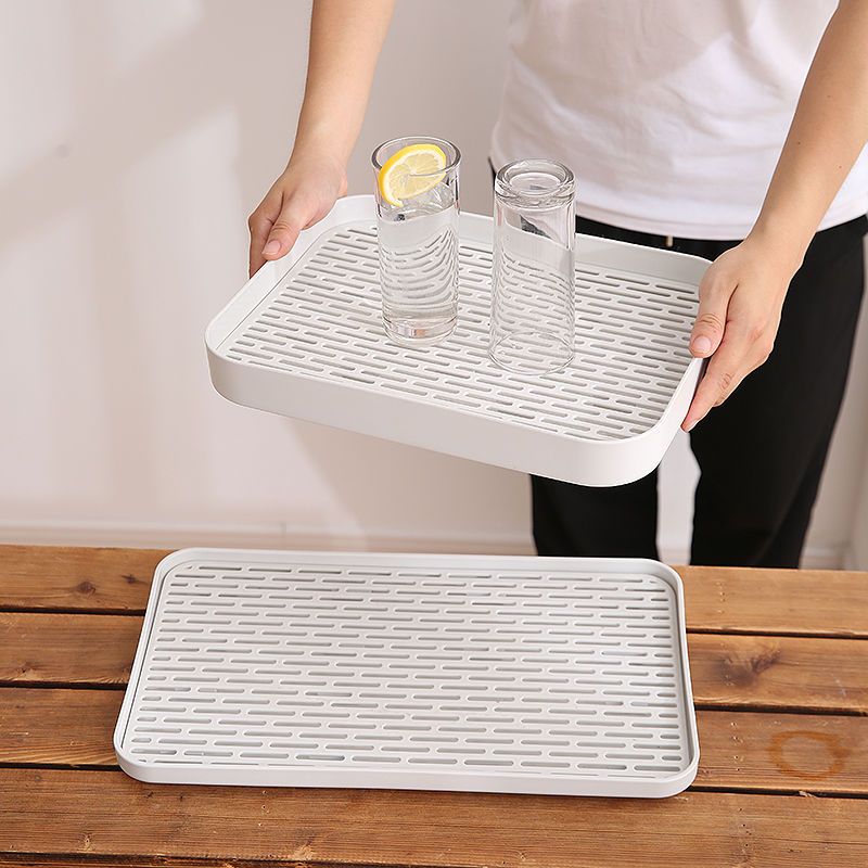 水杯置物架家用沥水玻璃茶杯客厅高级感轻奢茶具收纳倒挂托盘防尘