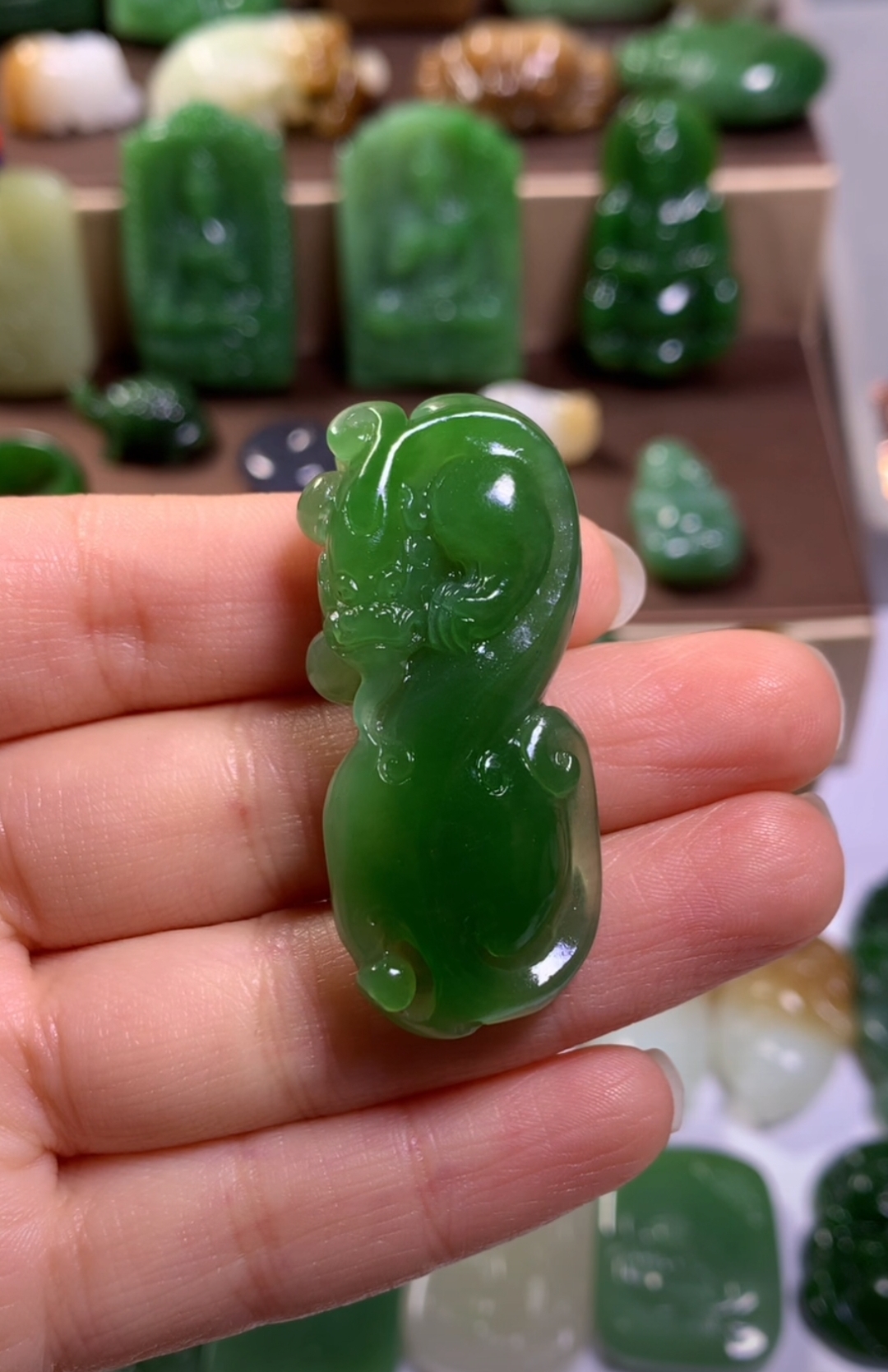 和田玉挂件未镶嵌