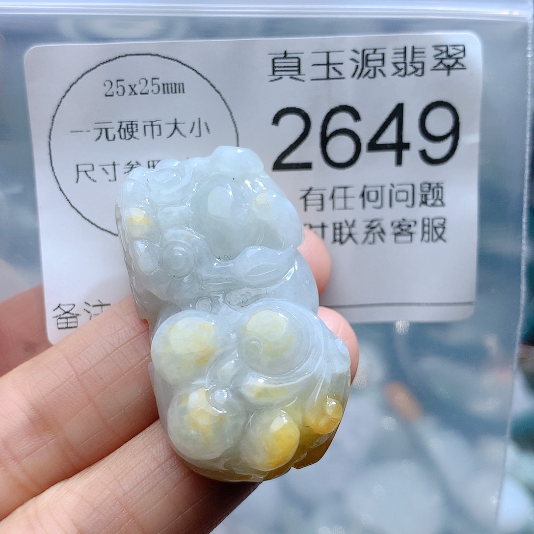 翡翠颈饰未镶嵌2649。