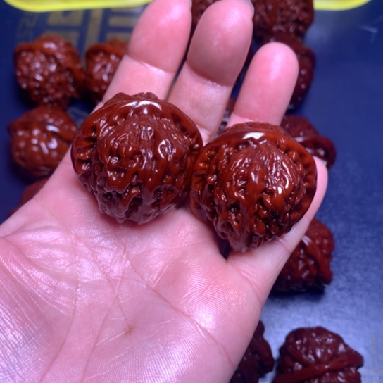 文玩核桃把件37四座楼