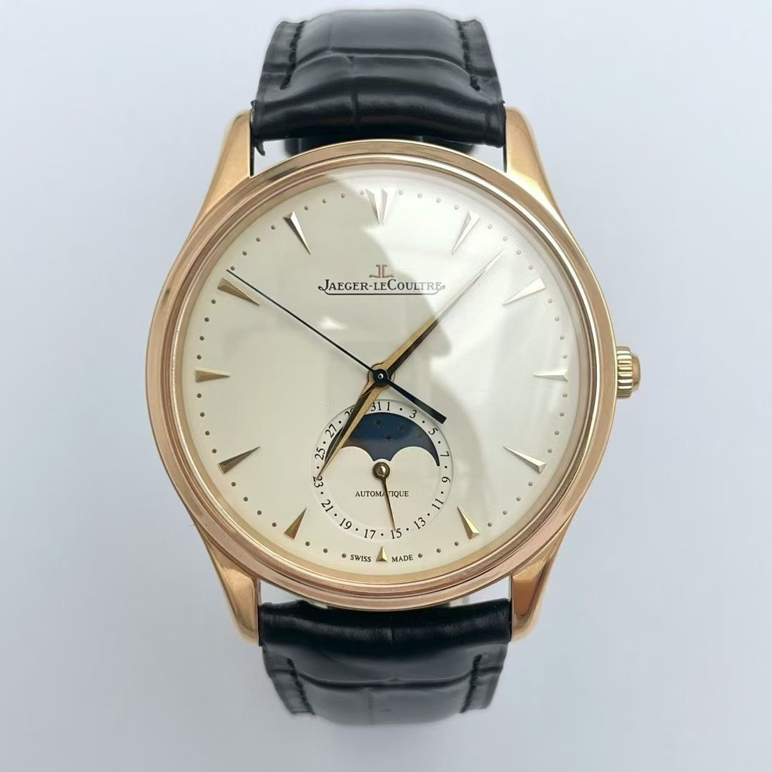 95新 Jaeger-LeCoultre/积家 月相大师/单表/1362520/39mm/18K金